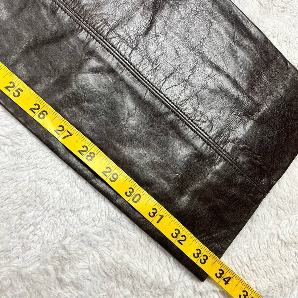 DKNY Y2K genuine leather pants - Picture 5 of 10